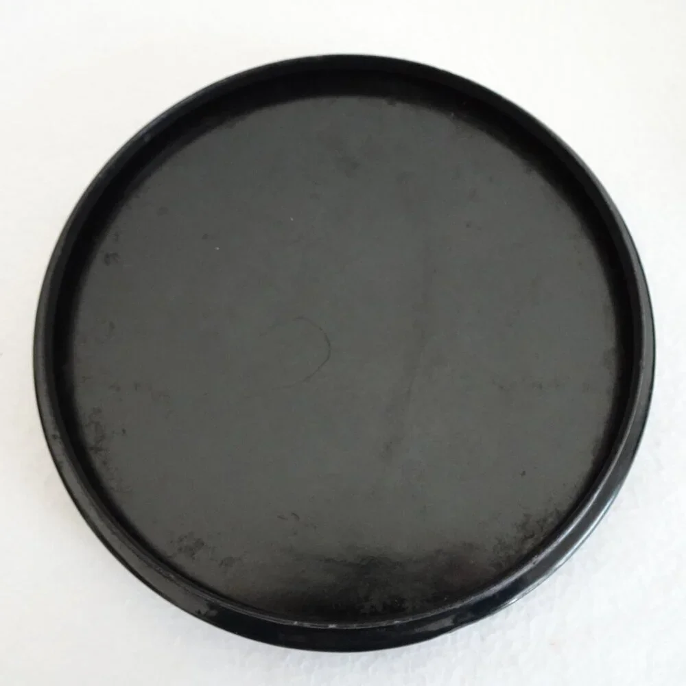 Black Dansk International 3 Quart Enamel Casserole Pot w/Lid Dutch Oven